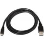 Aisens Cable USB 2.0 Tipo A a Micro USB B Negro 0,8m